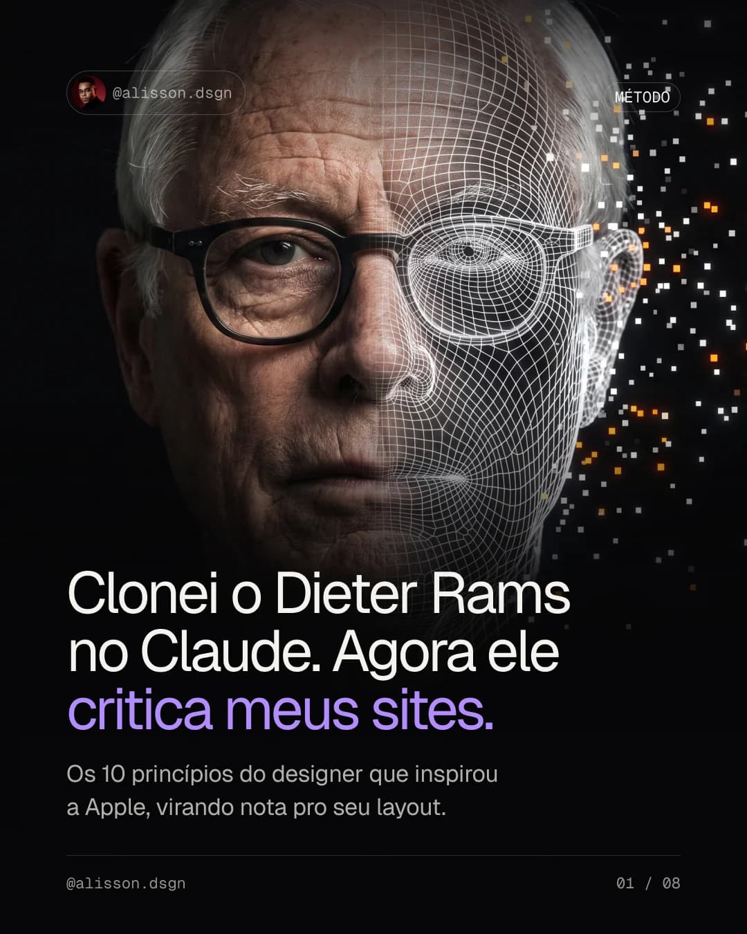 Capa do post: Clonei o Dieter Rams no Claude